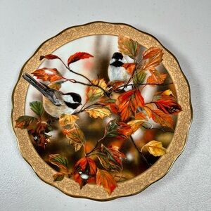 8 inch Bradford Exchange Plate “Nutmeg Impressions”